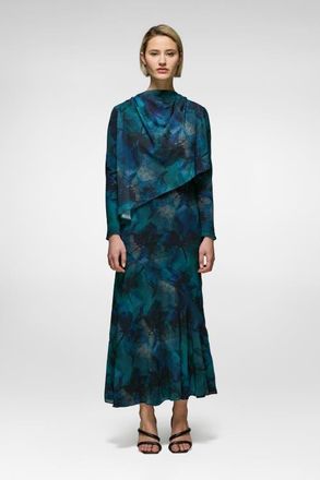 Daska Ali Dress in Navy Print at Nordstrom, Size X-Large