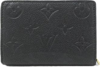 Louis Vuitton Black Monogram Empreinte Wallet (Bi-Fold) (Pre-Owned)