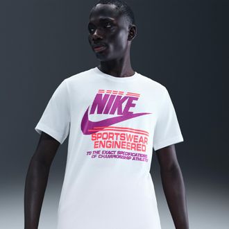 Nike Mens Nike Sportswear T-Shirt in White | HQ9157-101