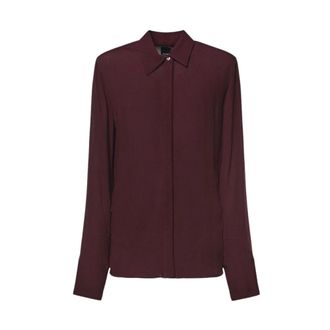 Pinko Shirts - female - PINKO - Shirts - Red - S - Blouses & Shirts