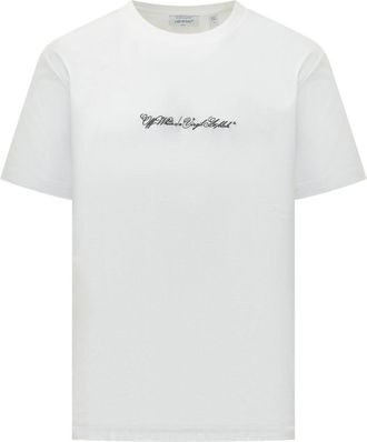 Off-white White Graphic T-Shirt