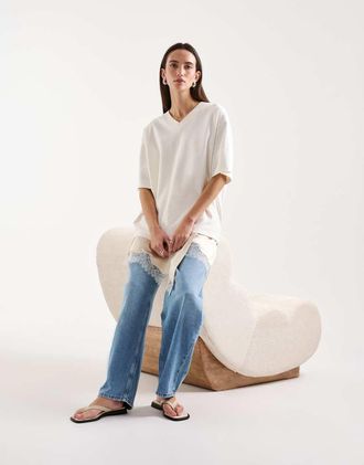 Vagabond Shoemakers - Izzy - Infradito in pelle bianco sporco