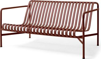HAY Palissade Lounge Sofa, iron red