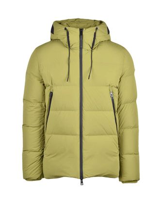 Duno Green Quilted Jump Polyamide Down Jacket