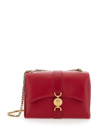 Versace Red Kleio Small Shoulder Bag