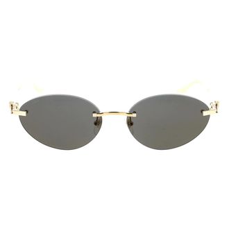 Cartier Sunglasses, unisex, Yellow, Size: ONE SIZE Frameless Sunglasses
