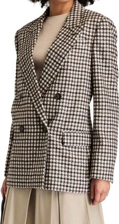 Brunello Cucinelli Womens Brown Alpaca Leather Blazer Clothing