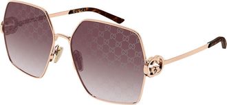 Gucci GG2163S 004 Womens Sunglasses Size 61 - Free RX Lenses - Free RX Lenses