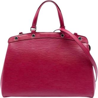 Louis Vuitton Pre-owned Handbags, female, Pink, Size: ONE SIZE Pre-owned Brea MM