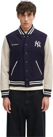 Sporty & Rich Hombre, Chaquetas, Azul, Talla: M