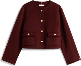 Tommy Hilfiger Donna, Giacche, Marrone, L, new