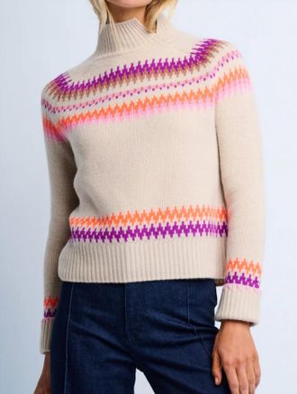 Lisa Todd Fireside Sweater In Latte