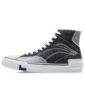 Li-Ning (WMNS) Li-Ning Wei Wu Canvas Hi Black Grey AECR012-2