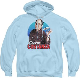 Gildan Seinfeld George Adult Pull Over Hoodie / Hooded Sweatshirt