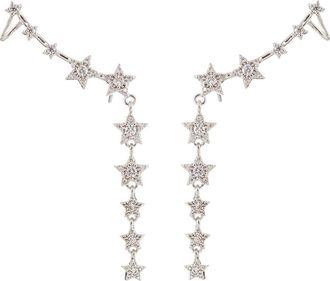 Eye Candy Los Angeles Suzi Cubic Zirconia Ear Crawlers in Gold at Nordstrom Rack
