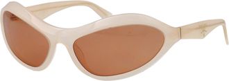 Prada Womens Sunglasses Opal Milk Acetate