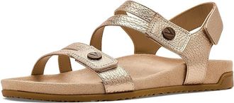 Vionic Essie Womens Sandals Bronze Leather : 9.5 M