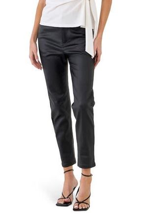 English Factory Coated Jeans in Black at Nordstrom Rack, Size X-Small