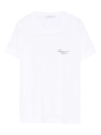Givenchy Womens Logo Cotton T-Shirt