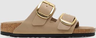 Birkenstock Mules Arizona Big Buckle Oiled Women Tobacco Brown