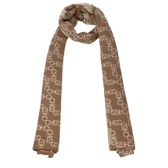 Jimmy Choo London Brown Acetate Womens Scarf