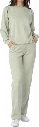 Esqualo Flair Trouser Jogger In Pistache
