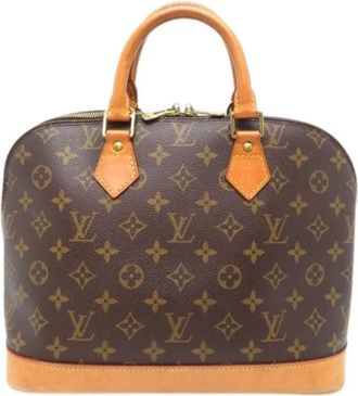 Louis Vuitton Pre-owned Handbags, female, Brown, Size: ONE SIZE Pre-owned Monogram Handbag