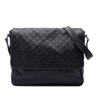 Gucci Pre-owned Gucci Guccissima Messenger Bag Unisex 4CJNSOOV0P3PAELD