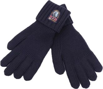 Parajumpers Ribbed Knit Gloves - Heren - Accessoires - Blauw - Maat: L/Xl