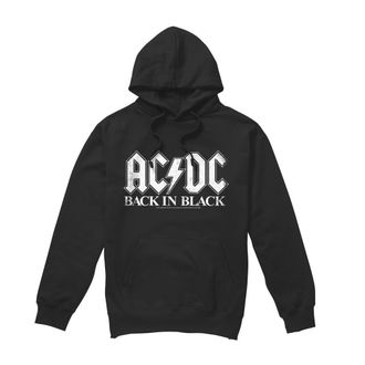AC/DC AC/DC Heren Back In Black Hoodie (Zwart)