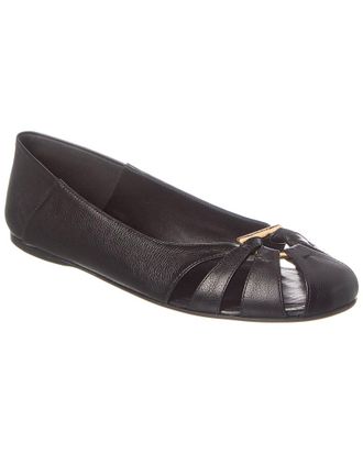 Ferragamo Ferragamo Leather Flat