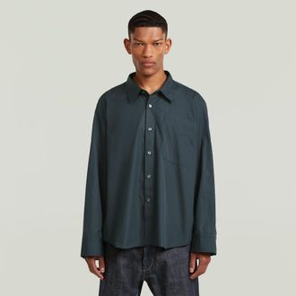 G-Star RR Oversized Overhemd - Donkerblauw - Heren