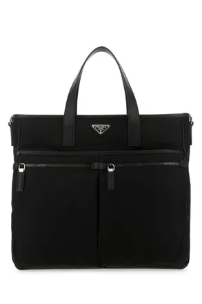 Prada Black Re-Nylon tote bag