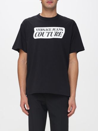 Versace Jeans Couture T-shirt in cotone con logo Versace Jeans Couture
