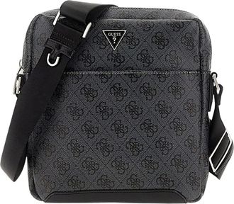 Guess Torino Crossbody Tas - Heren - Schoudertassen - Zwart - ONE Size - Tassen