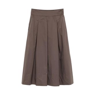 PESERICO Donna, Gonne, Marrone, M, new