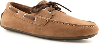 Sperry Top-Sider Orland 2-Eye Driver Leather Mens Tan Boat Shoes - Size UK 11
