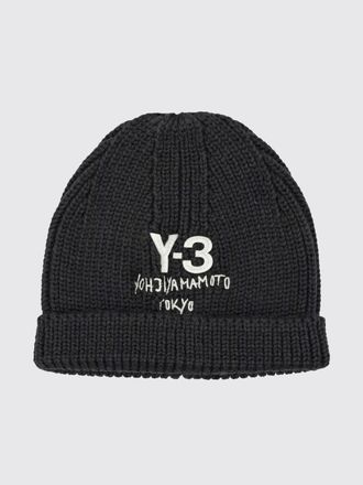 Yohji Yamamoto Cappello Y-3 in maglia di lana