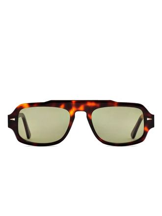 Ahlem George V square-frame sunglasses - Brown