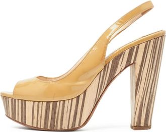 Prada Sandali con cinturino posteriore 120mm - Toni neutri