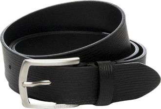 Guess Accessoires, unisex, Zwart, XL, Leer, Milano Echtlederen Riem