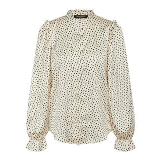 Bruuns Bazaar Camisa femenina con mangas abullonadas - Blouses & Shirts - Mujer - Multicolor - M