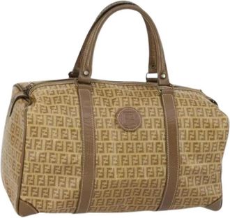 Fendi Pre-owned Weekendtas - Dames - Vintage Weekendtas - Beige - ONE Size - Vintage