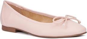 New York & Company Paulina Ballet Flat in Blush Smooth at Nordstrom Rack, Size 10
