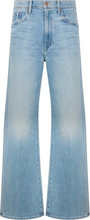 Mother Light Blue Relaxed High Rise Jeans
