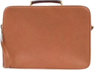 Gucci Pre-owned Handbags, female, Brown, Size: ONE SIZE Pre-owned Vintage Handbag