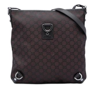 Gucci Pre-owned Gucci GG Nylon Abbey D Ring Crossbody Unisex QLKI9ZEMSWIYUBPW