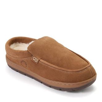 Dearfoams Fireside Melbourne Water Repellent Rugged Clog in Chestnut at Nordstrom, Size 12