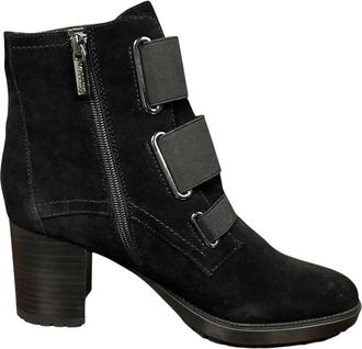 VALDINI Womens Jenny Boots In Black Suede
