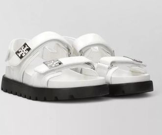 Tory Burch sport sandal calfskin open toe platform